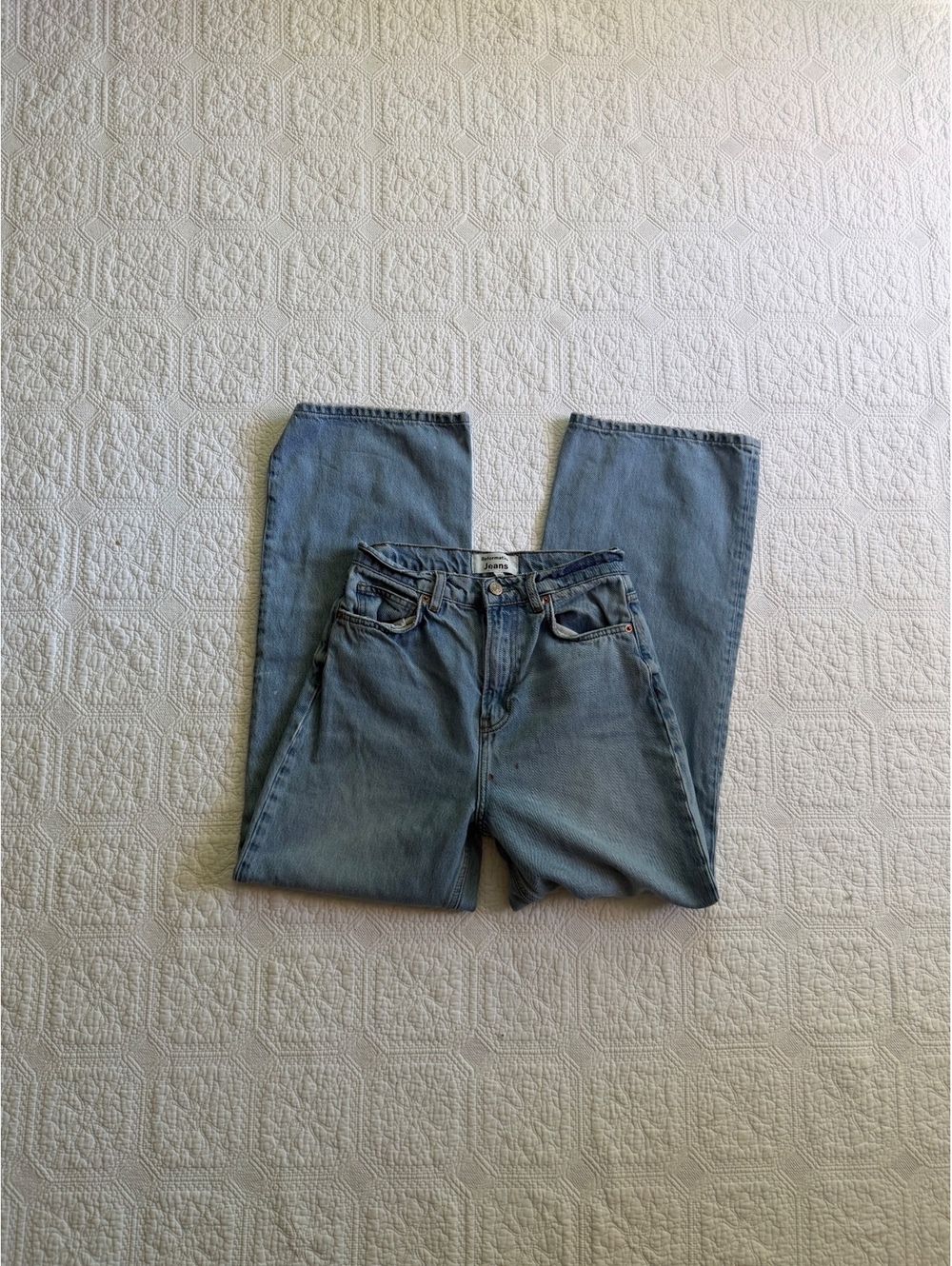 Reformation Light Blue Denim Jeans